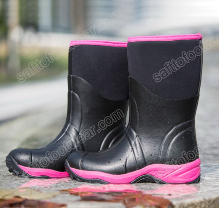 Stivali impermeabili in gomma antiscivolo