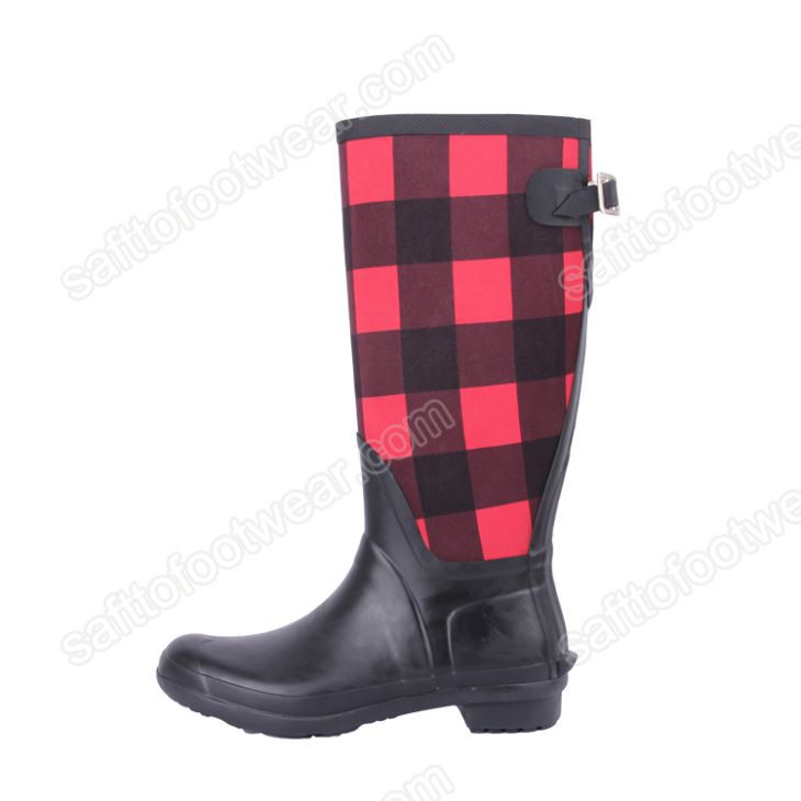 Stivali da pioggia caldi in neoprene da donna